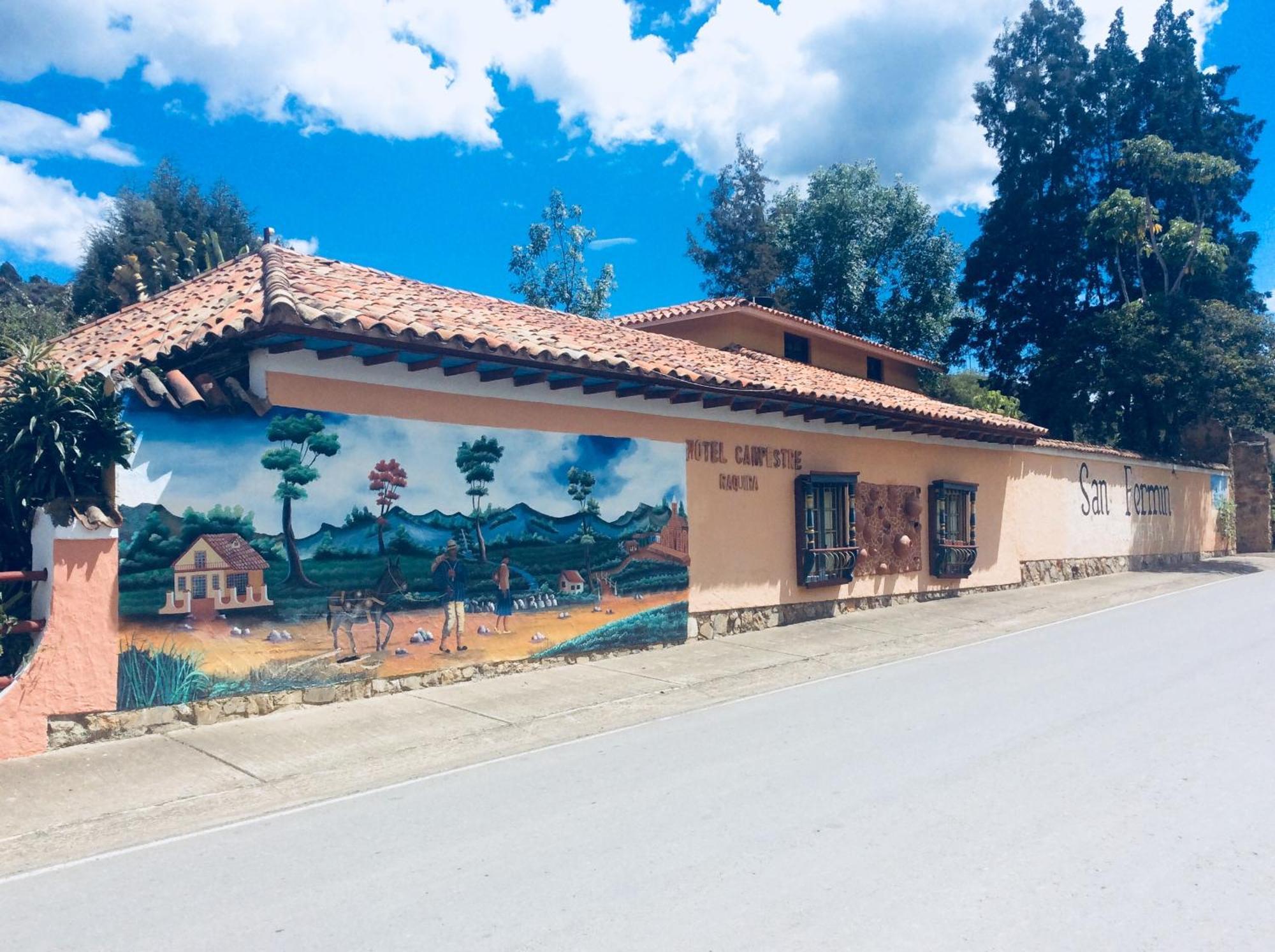 Hosteria Campestre San Fermin Ráquira Exterior foto